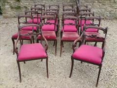 Regency long set of 18 antique dining chairs made of simulated Rosewood.jpg